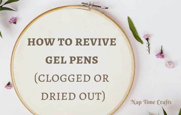 CB21-050 - how to revive gel pens (clogged or dried out)