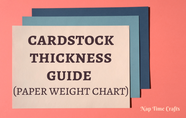 CB21-075 - Cardstock thickness guide (Paper weight chart)